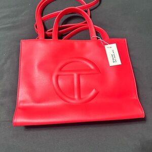 Telfar Scarlet Red Tote Bag